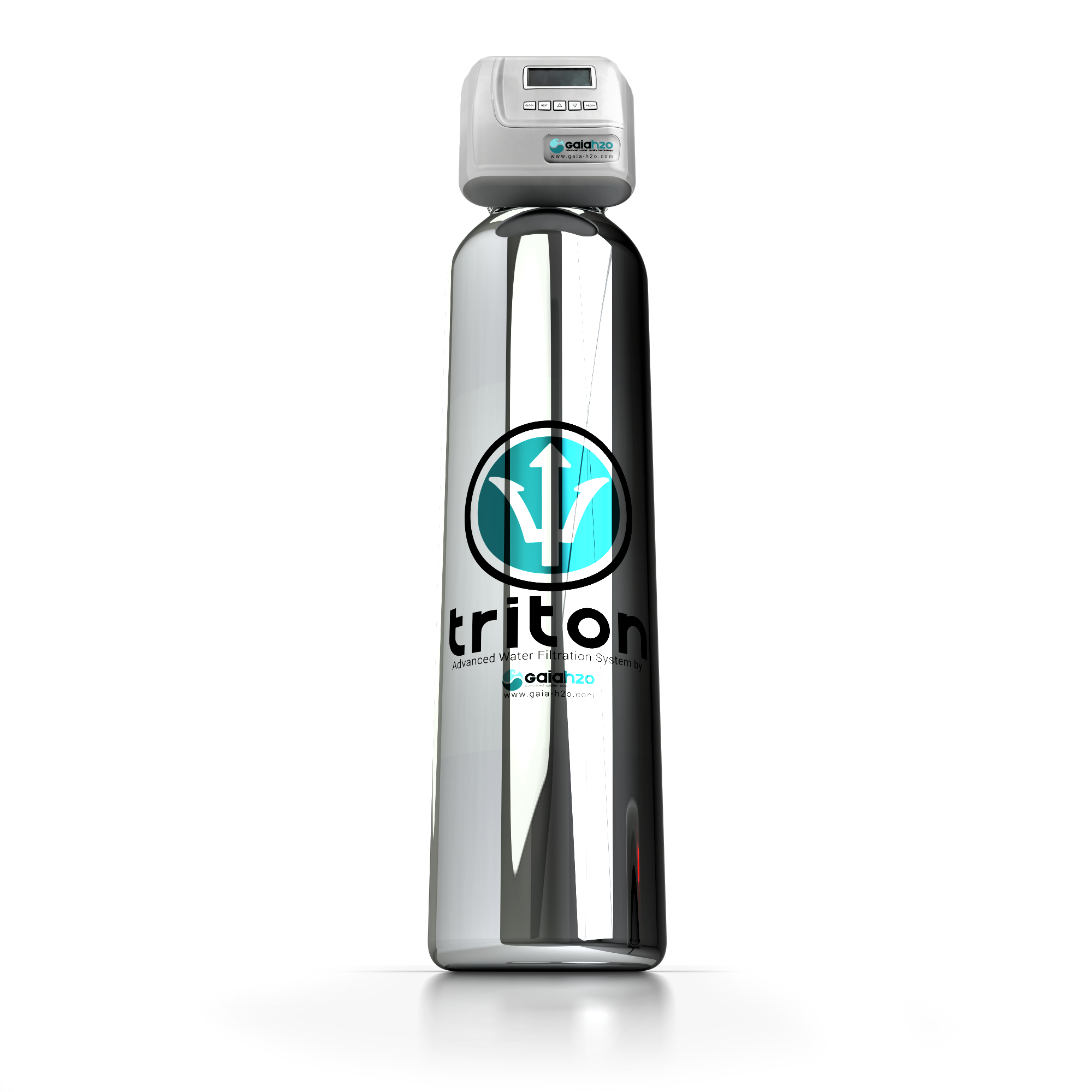 GAIAH2O Triton classic display tower with logo
